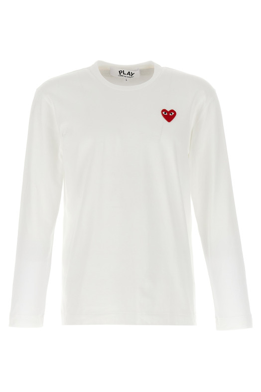 Logo patch t-shirt White