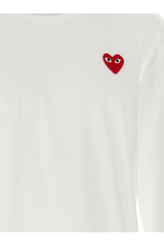 Logo patch t-shirt White