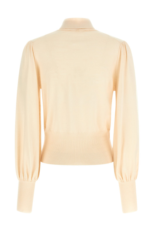 'Pussybow' sweater Beige 'Pussybow' sweater Beige