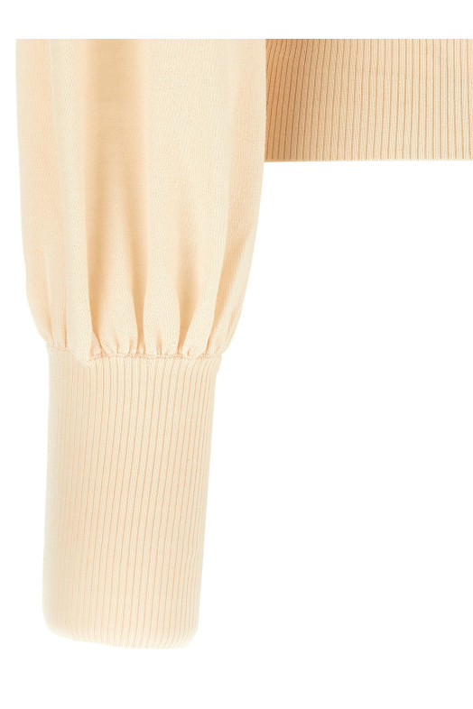 'Pussybow' sweater Beige 'Pussybow' sweater Beige
