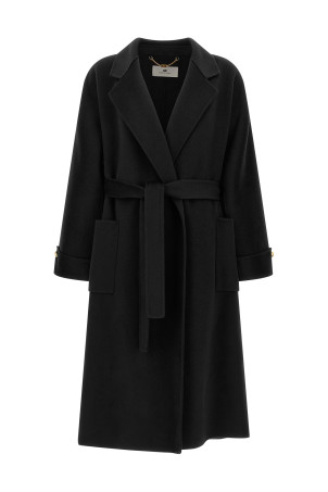 Dressing gown coat Black Dressing gown coat Black