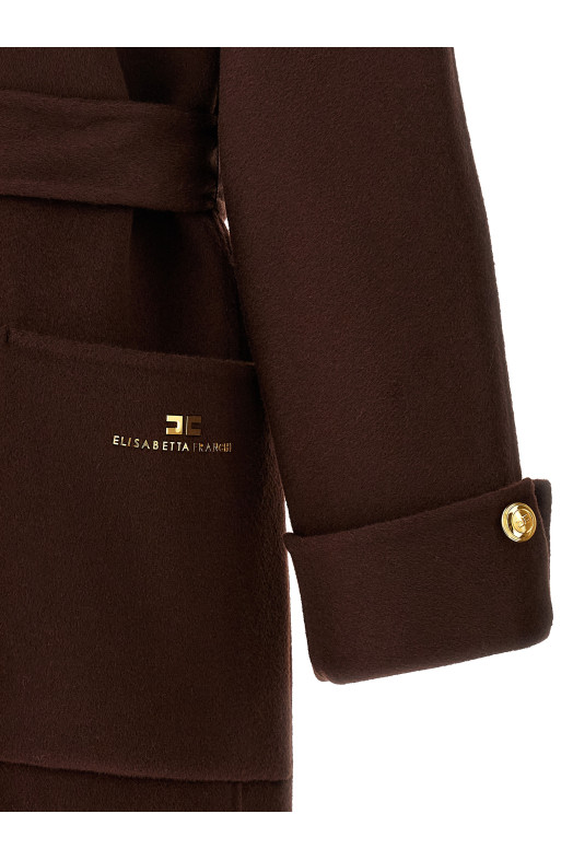 Dressing gown coat Brown Dressing gown coat Brown
