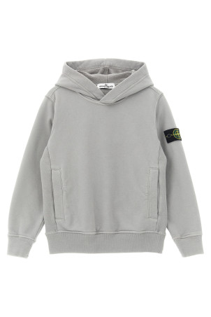 Худі з логотипом Сірий STONE ISLAND JUNIOR K2S166100004S0A20V0064 Худі з логотипом Сірий STONE ISLAND JUNIOR K2S166100004S0A20V0064