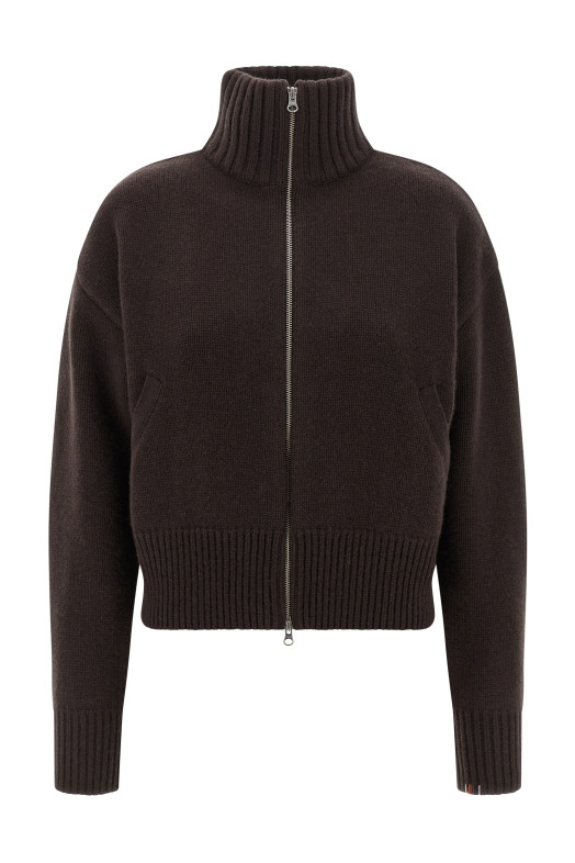 EXTREME CASHMERE 'N°438 Xtra Fab' кардиган Brown N438XTRAFABDARKBROWN