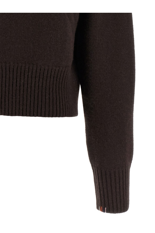 EXTREME CASHMERE 'N°438 Xtra Fab' кардиган Brown N438XTRAFABDARKBROWN