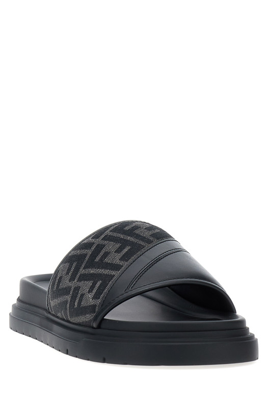 Сандалии «Fendi Diagonal» Черный 7X1674AF5TF1OOG Сандалии «Fendi Diagonal» Черный 7X1674AF5TF1OOG