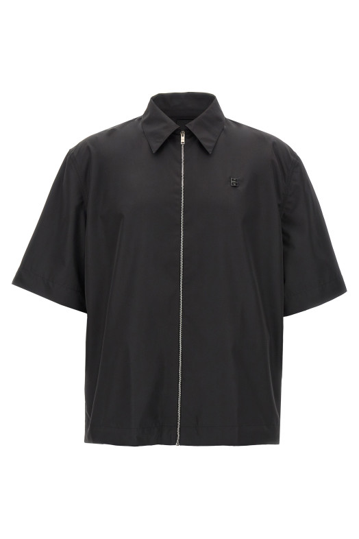 Рубашка на молнии Черная GIVENCHY BM615315L8001 Рубашка на молнии Черная GIVENCHY BM615315L8001