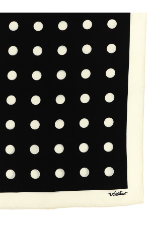 Шарф Valentino Garavani «Plusdepois» Чорно-сірий W0EI114XBQ9RA