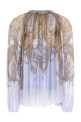 'Hypnotic Billow' blouse Purple 'Hypnotic Billow' blouse Purple