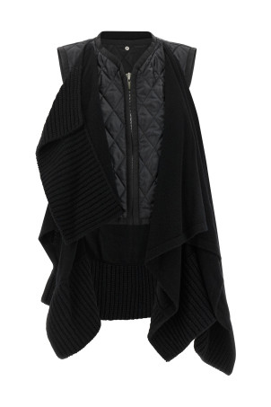 Куртка 2 в 1 Чорна SACAI 2508190001 Куртка 2 в 1 Чорна SACAI 2508190001