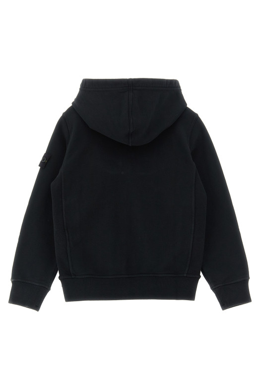 Худі з логотипом Чорний STONE ISLAND JUNIOR K2S166100003S0A20V0029 Худі з логотипом Чорний STONE ISLAND JUNIOR K2S166100003S0A20V0029