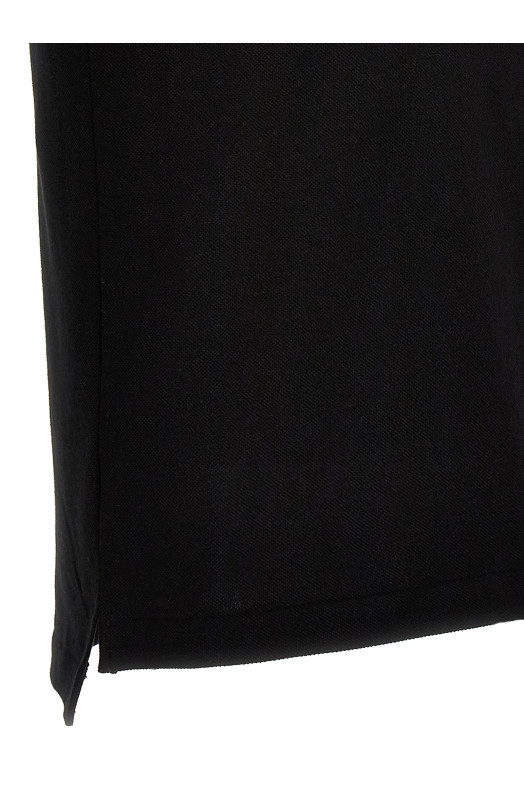 Logo patch polo shirt Black Logo patch polo shirt Black