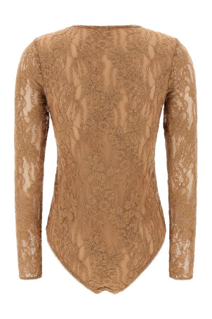 Lace bodysuit Beige Lace bodysuit Beige