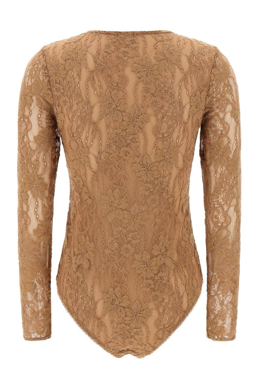 Lace bodysuit Beige Lace bodysuit Beige