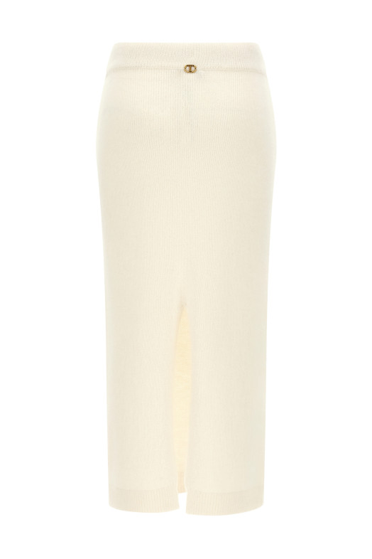 Longuette skirt White Longuette skirt White