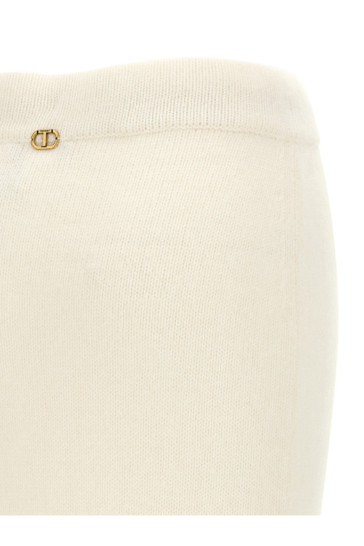 Longuette skirt White Longuette skirt White
