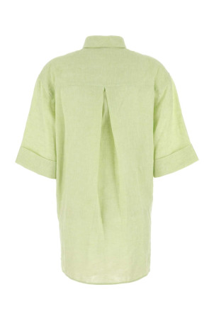 Pastel green linen blouse VALENTINO GARAVANI (7B3AEAU59KW)