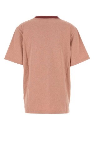 Melange dark pink cotton t-shirt CHLOE (CH25AJH20173) Melange dark pink cotton t-shirt CHLOE (CH25AJH20173)