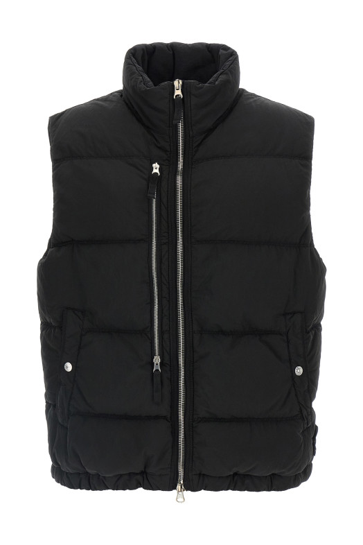 Нейлоновий металевий жилет Чорний STONE ISLAND K2S15G100006S0019V0029
