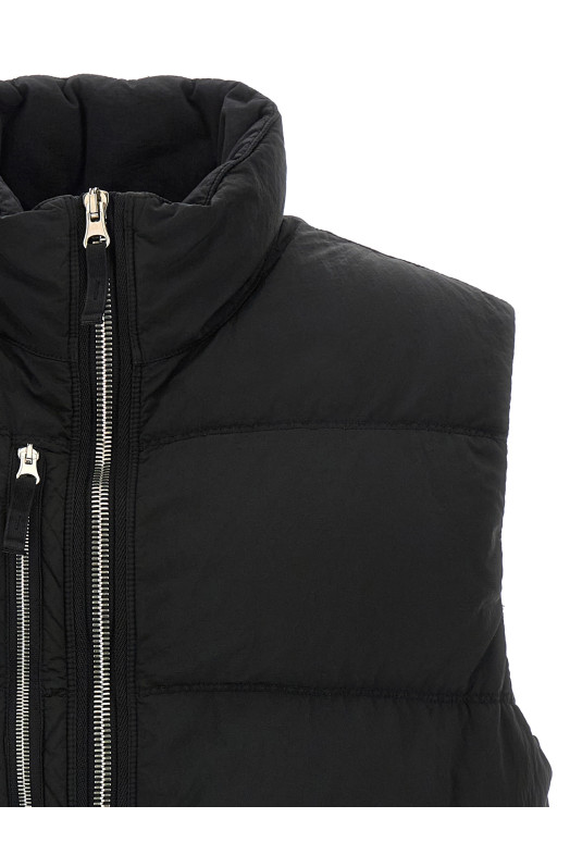 Нейлоновий металевий жилет Чорний STONE ISLAND K2S15G100006S0019V0029