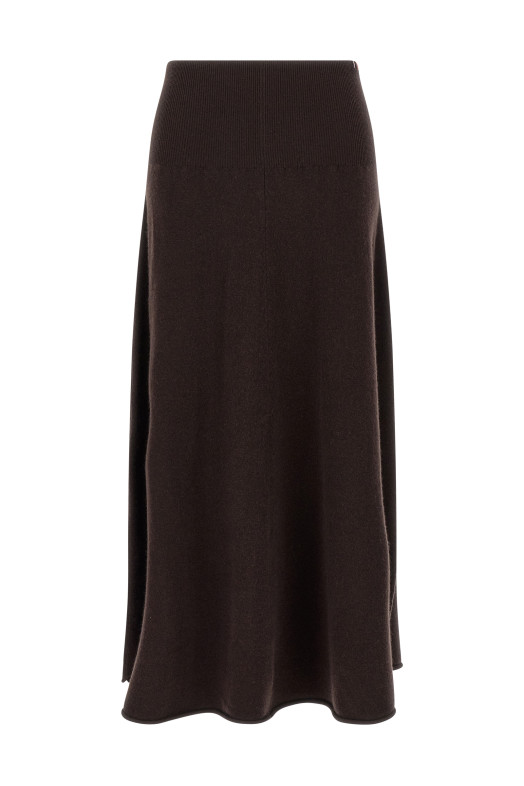 Юбка «N°388 Ease» Коричневая N388EASEDARKBROWN