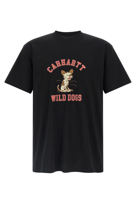 'Wild dog' T-shirt Black
