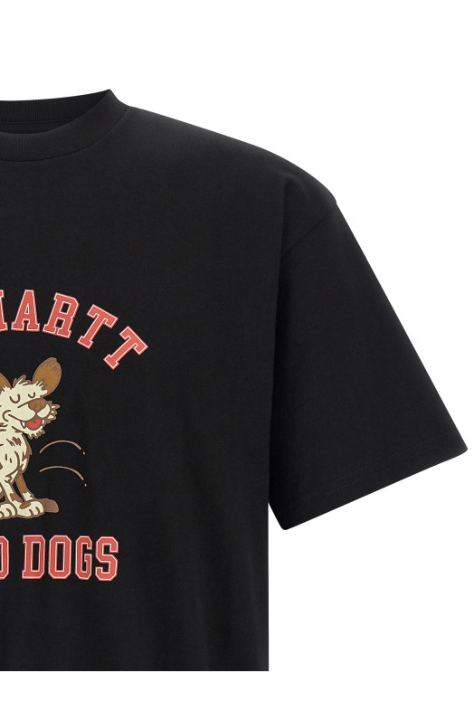 'Wild dog' T-shirt Black