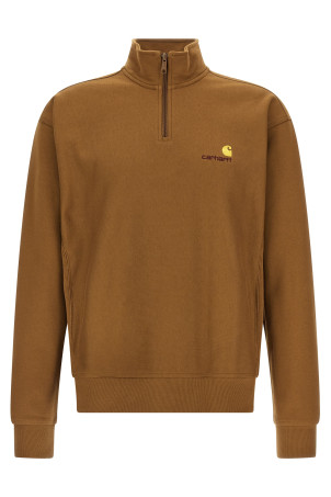 Свитшот «Half zip American Script» Коричневый I027014HZXX Свитшот «Half zip American Script» Коричневый I027014HZXX