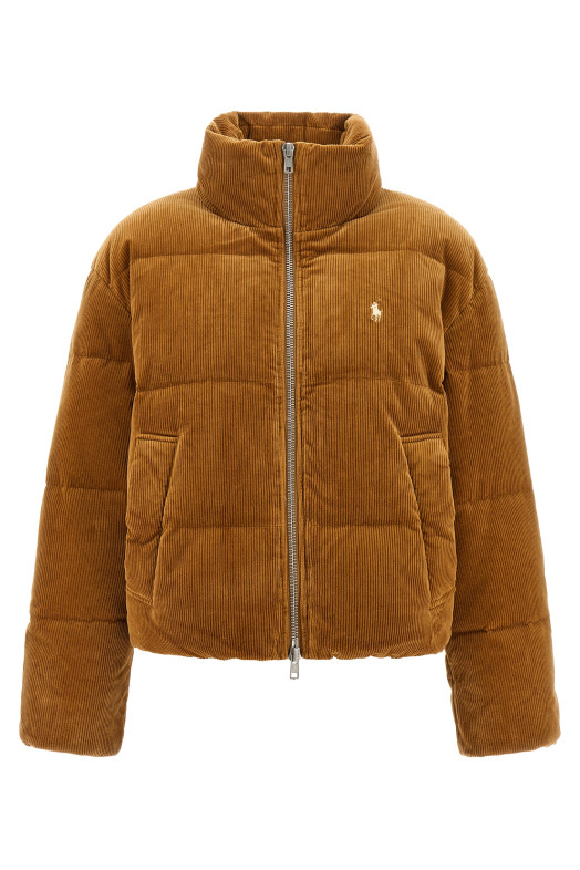 Бархатная куртка с ребристой текстурой Коричневая POLO RALPH LAUREN 211971178002 Бархатная куртка с ребристой текстурой Коричневая POLO RALPH LAUREN 211971178002