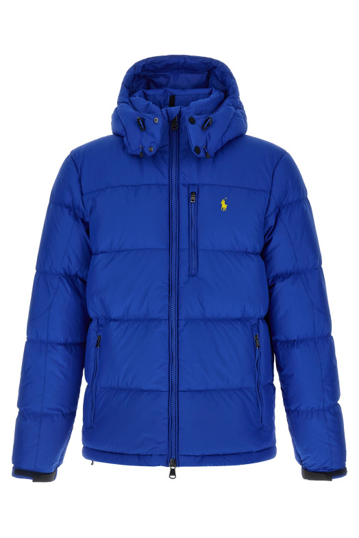 Вишивка логотипу на пуховій куртці Синій POLO RALPH LAUREN 710968278008 Вишивка логотипу на пуховій куртці Синій POLO RALPH LAUREN 710968278008
