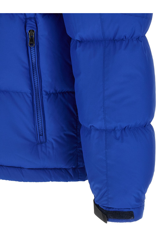 Вишивка логотипу на пуховій куртці Синій POLO RALPH LAUREN 710968278008 Вишивка логотипу на пуховій куртці Синій POLO RALPH LAUREN 710968278008