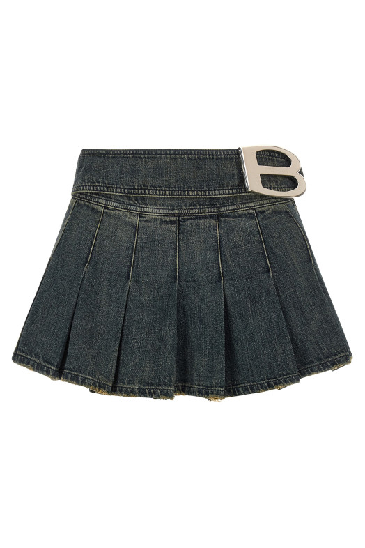 Спідниця «Buckle Pleated» Синя 852329TTW763394 Спідниця «Buckle Pleated» Синя 852329TTW763394