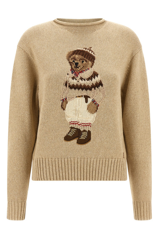 'Polo Bear' sweater Beige