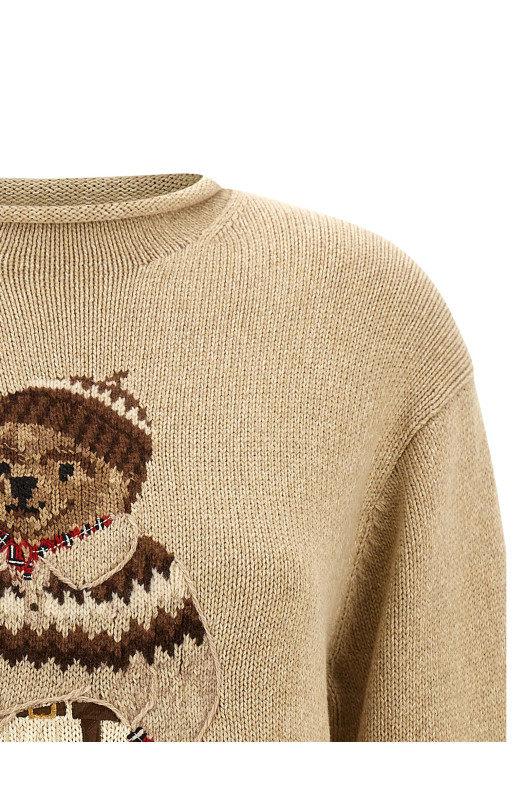 'Polo Bear' sweater Beige