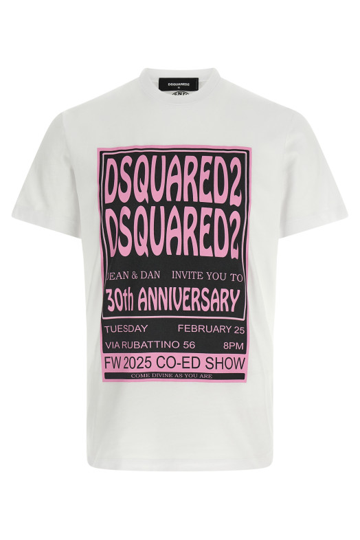'Dsquared2 Fashion Show' T-shirt White 'Dsquared2 Fashion Show' T-shirt White