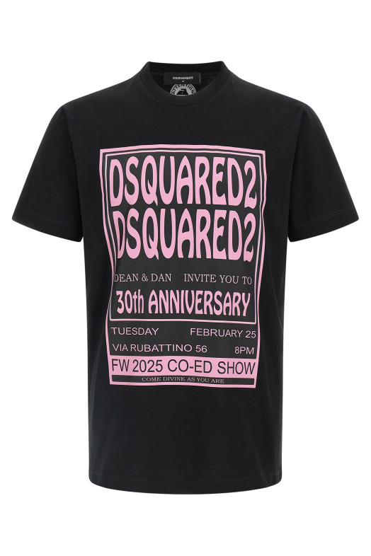 'Dsquared2 Fashion Show' T-shirt Black 'Dsquared2 Fashion Show' T-shirt Black