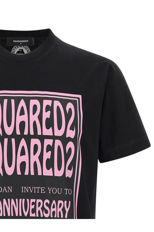 'Dsquared2 Fashion Show' T-shirt Black 'Dsquared2 Fashion Show' T-shirt Black