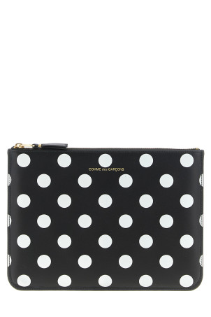 Гаманець «Polka Dots Printed» Чорно-сірий SA5100PDBLACK Гаманець «Polka Dots Printed» Чорно-сірий SA5100PDBLACK
