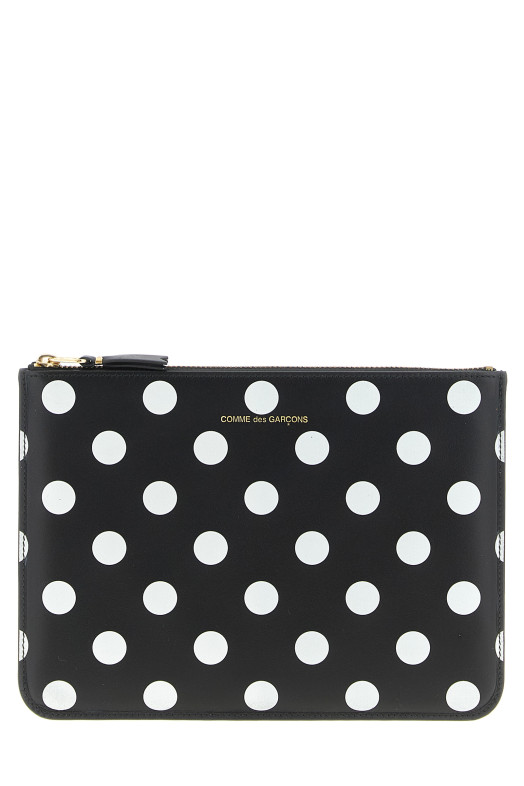 'Polka Dots Printed' wallet Black-grey 'Polka Dots Printed' wallet Black-grey