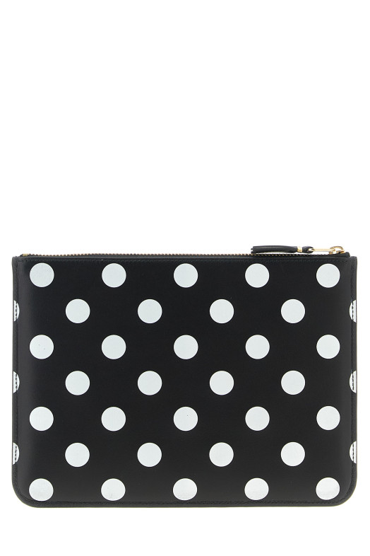 'Polka Dots Printed' wallet Black-grey 'Polka Dots Printed' wallet Black-grey