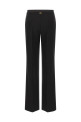 Satin detail trousers Black
