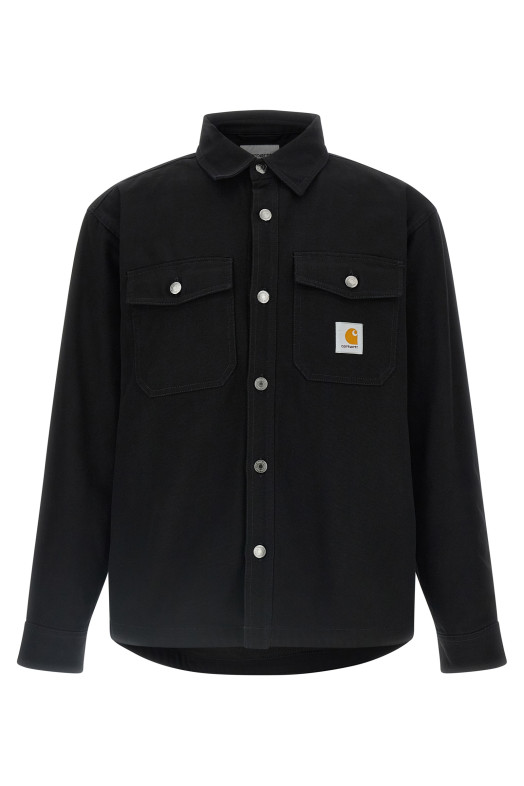 'Selby' overshirt Black
