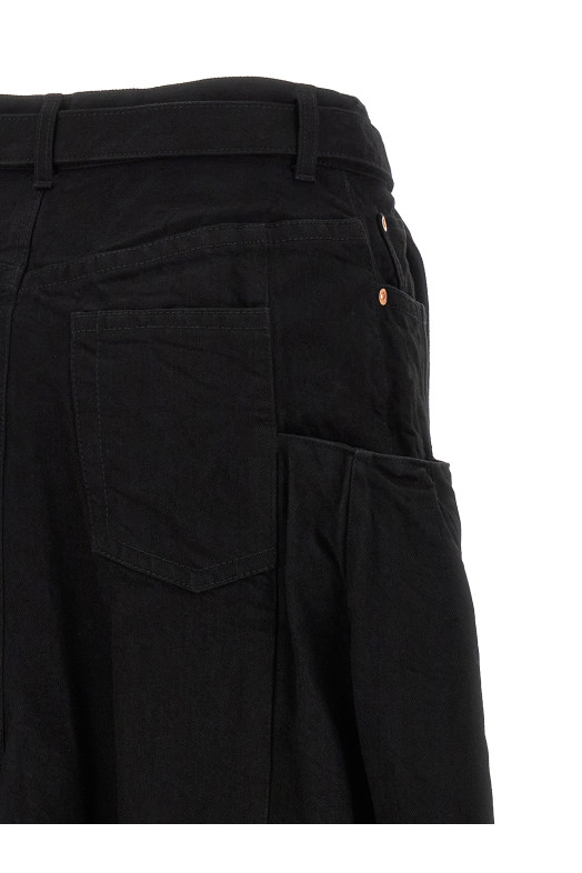 Джинсова спідниця Чорна SACAI 2508193001 Джинсова спідниця Чорна SACAI 2508193001