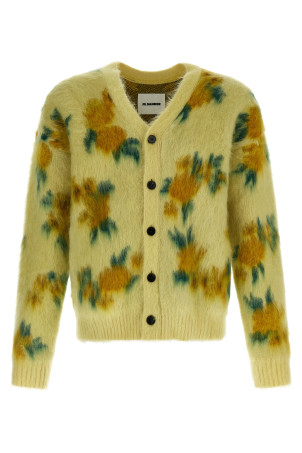 Кардиган из мохера Желтый JIL SANDER J22HP0043J14785773 Кардиган из мохера Желтый JIL SANDER J22HP0043J14785773