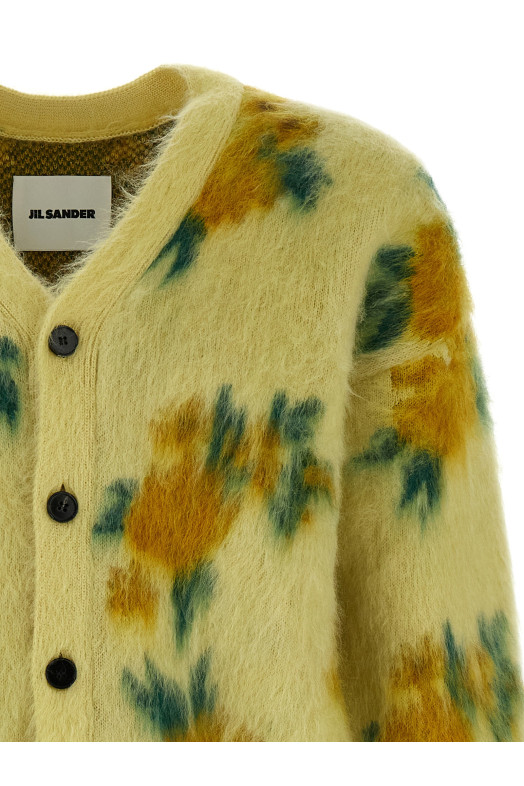 Кардиган з мохеру Жовтий JIL SANDER J22HP0043J14785773