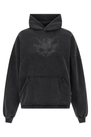 'Cropped Hoodie' sweatshirt Black