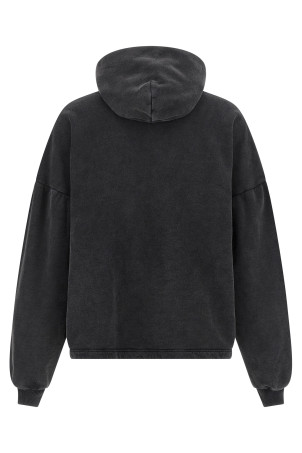 'Cropped Hoodie' sweatshirt Black