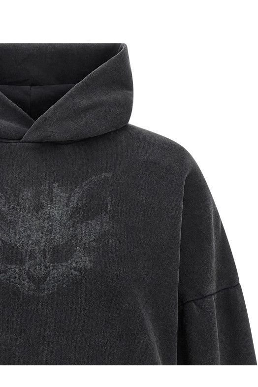 'Cropped Hoodie' sweatshirt Black 'Cropped Hoodie' sweatshirt Black