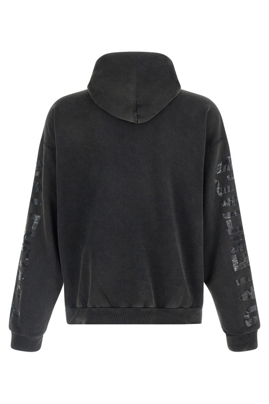 Худі «Прозора стрічка» Чорний 744441TTVE69374 Худі «Прозора стрічка» Чорний 744441TTVE69374