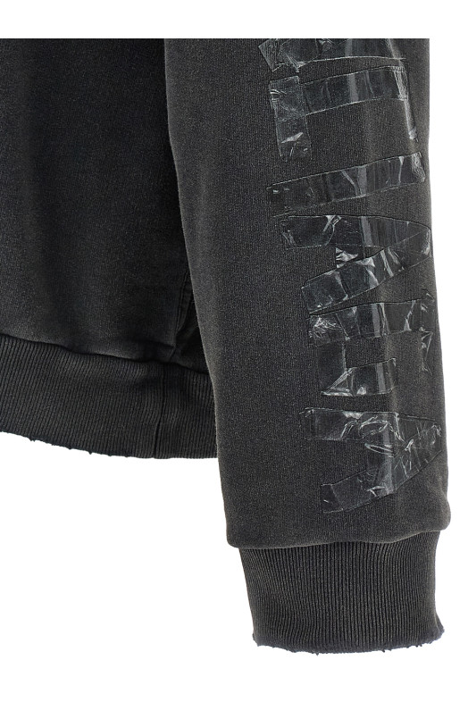 Худі «Прозора стрічка» Чорний 744441TTVE69374 Худі «Прозора стрічка» Чорний 744441TTVE69374